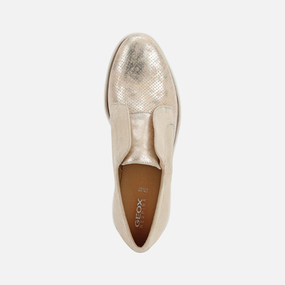 Geox Loafers Beige Samuela - Geox Womens Shoes - CSUBPA159